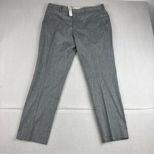 New! J Crew Ludlow Slim Men Gray Dress Pants Somelos fit 34*28 office *READ Desc